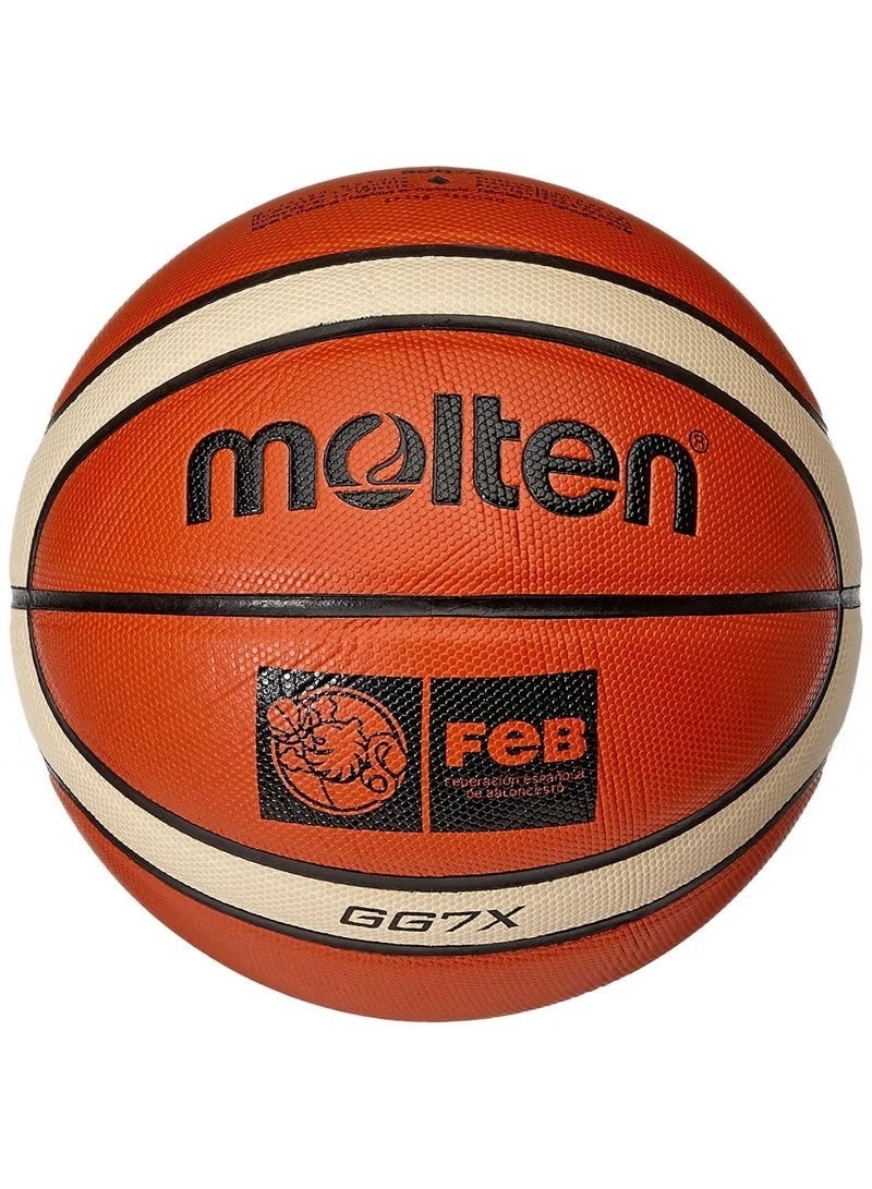 molten FIBA Approved Basketball with Cushion Core Technology – Official Size 29.5 Inch - Image 1